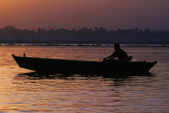 Dawn On The Ganges River