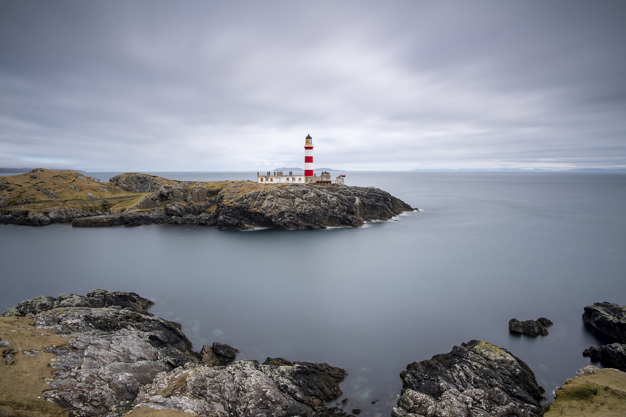 Scalpay Lighthouse By Nicky Rochussen ARPS