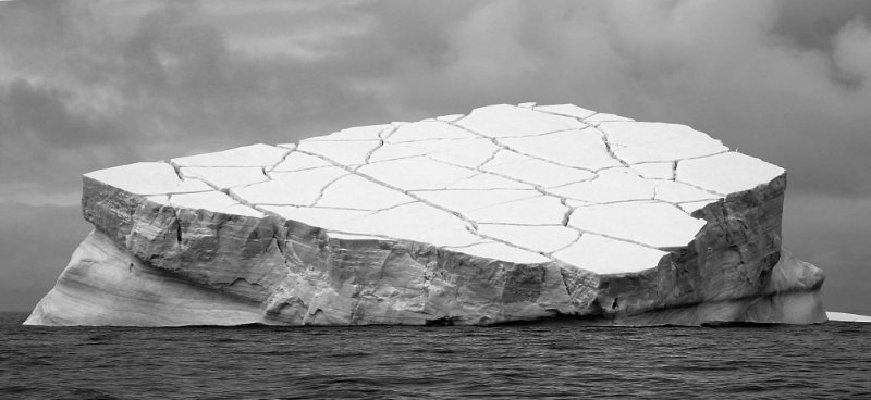 0463 Iceberg From Ice Shelf By Diana Magor LRPS