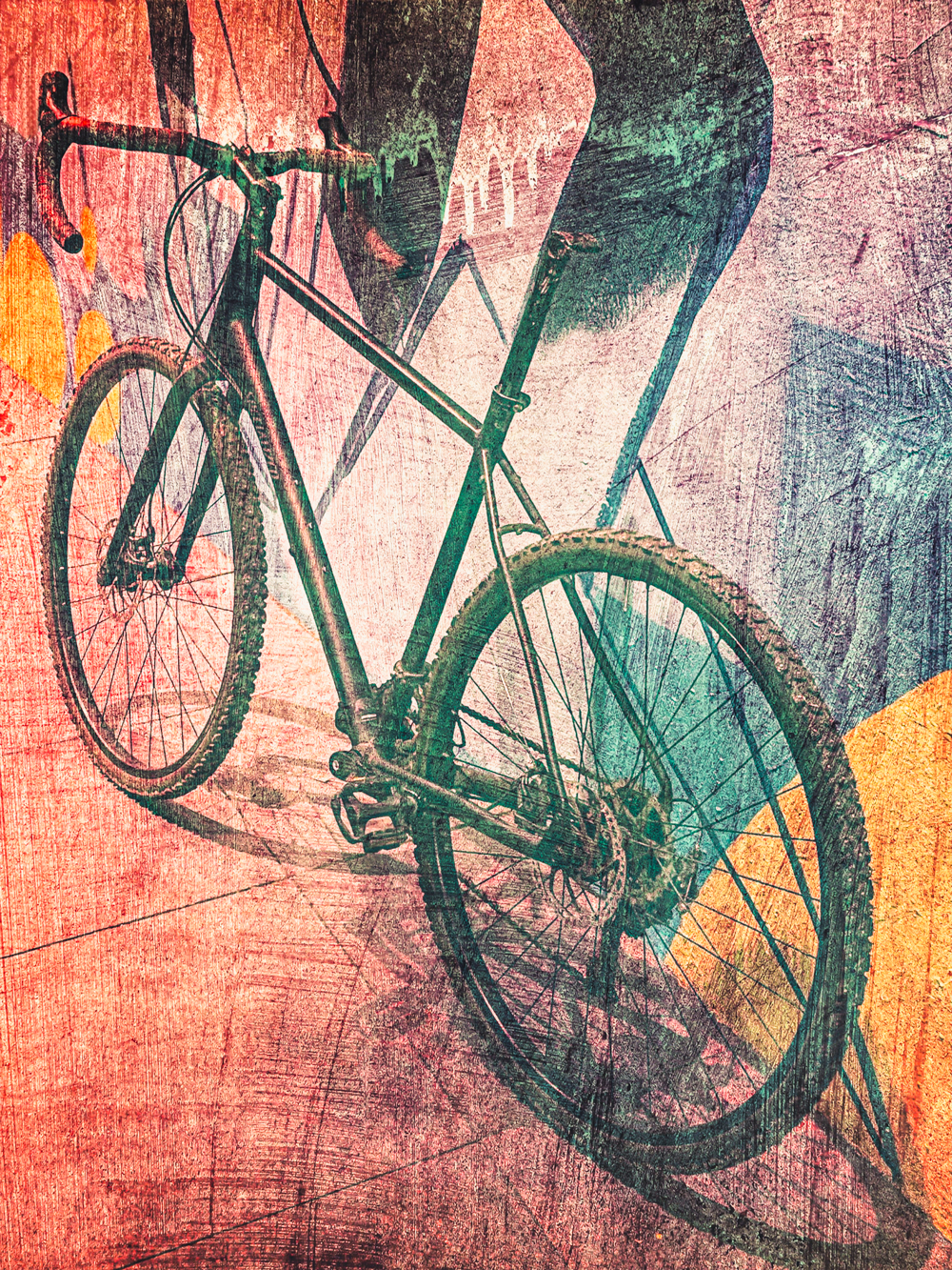36 - Hipster Bike by Neil Milne ARPS