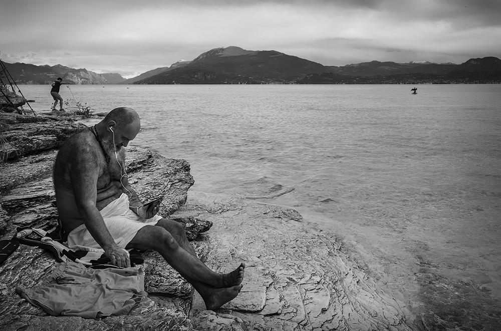 On Lake Garda, Italy by Andrew Flannigan