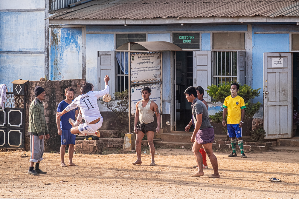 Street Game Myanmar by Jane Tearle