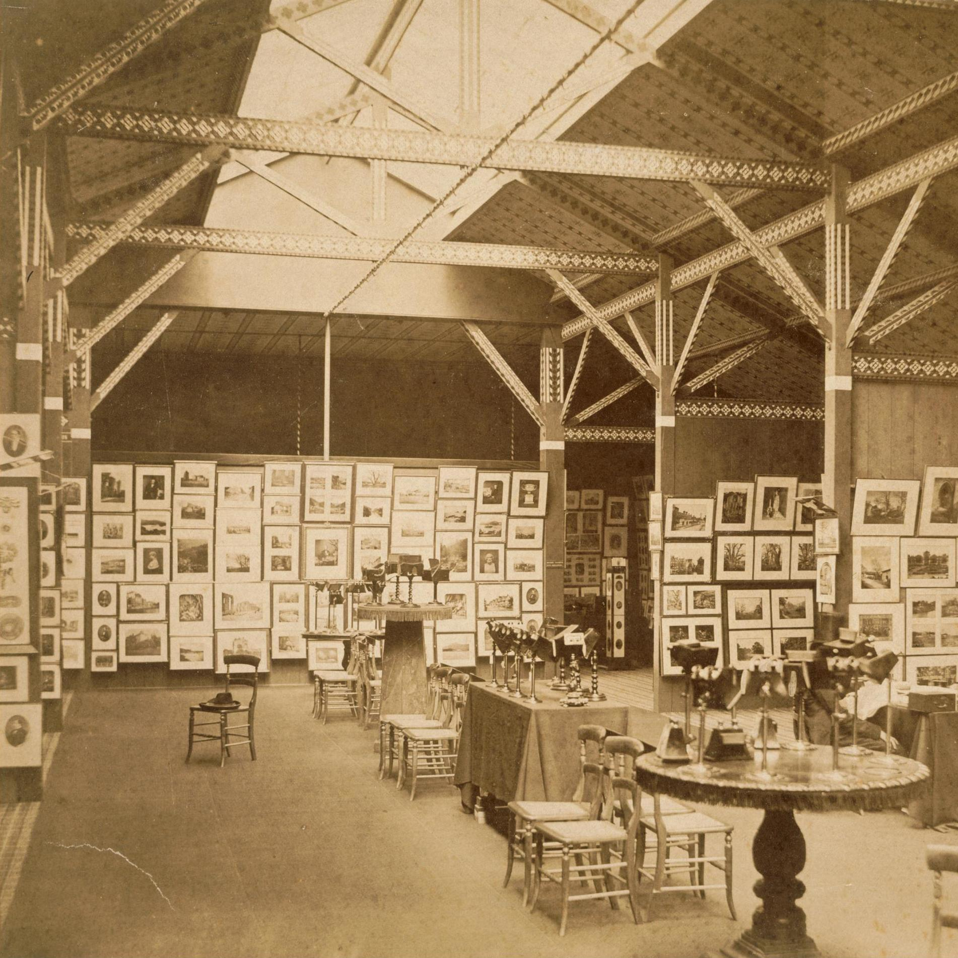 Charles Thurston Thompson, Exhibition of the Photographic Society at the South Kensington Museum, 1858 copyright Victoria and Albert Museum, London