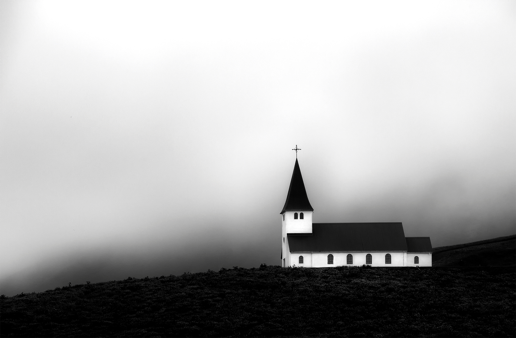 Vik Church In Mist MAIN IMAGE