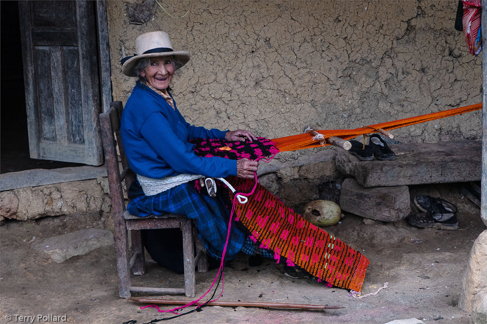 Peruvian Weaver Terry Pollard ARPS