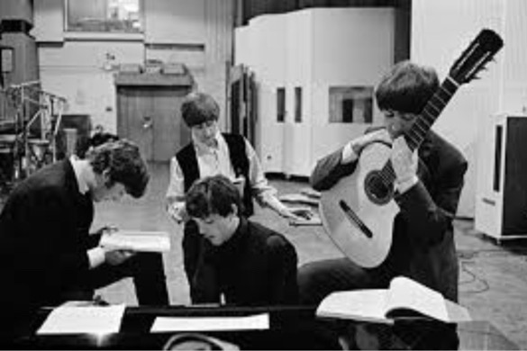 The Beatles in EMI Studios 1964